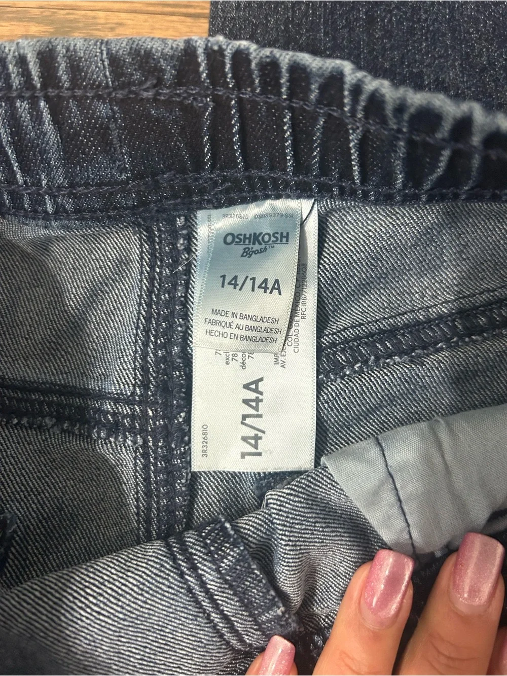OshKosh B’gosh Boys Dark Wash Jeans Size 14